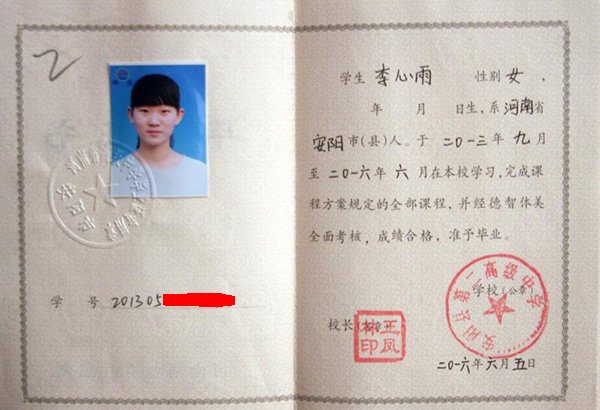 ps的高中畢業證報考網絡教育專科
