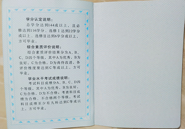 會考成績單