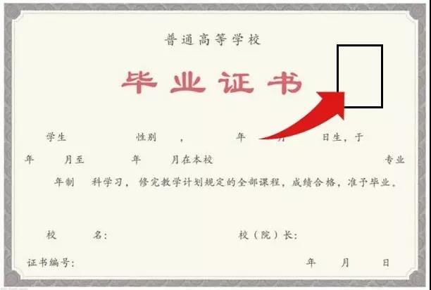 大學(xué)畢業(yè)證樣本