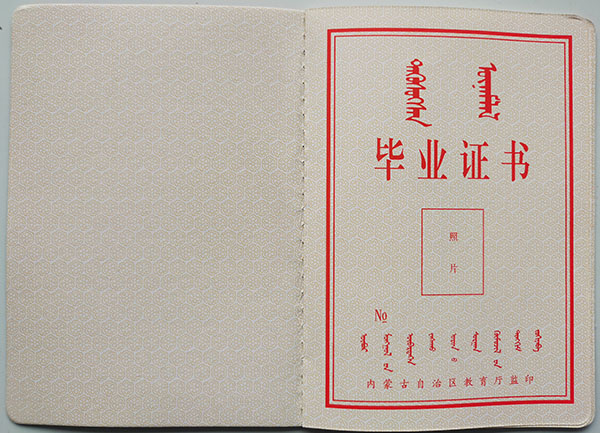 內(nèi)蒙古2003年中專畢業(yè)證樣本 內(nèi)蒙古2003年中專畢業(yè)證樣本